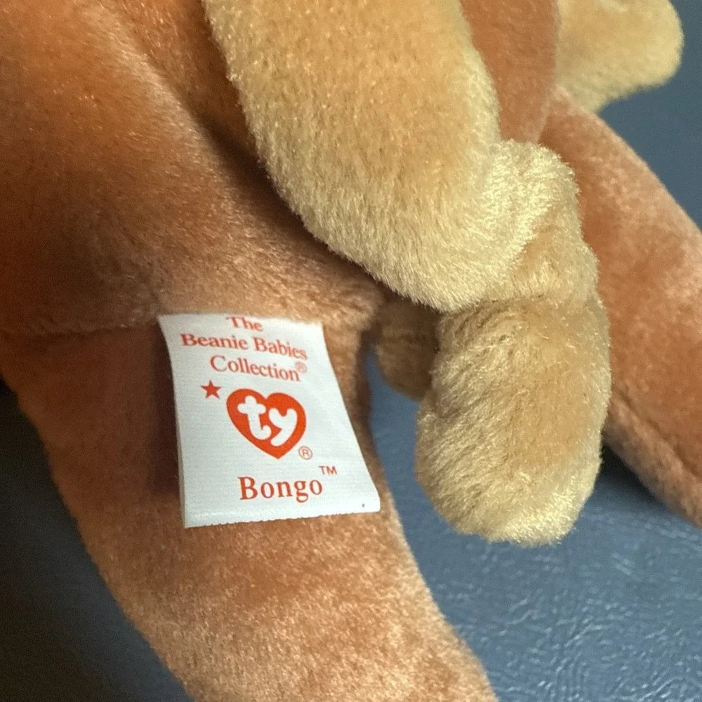 TY Original Beanie Babies Lot Of 5 Spike 94 Bongo 95 Stretch 97‎ Mel 96 Punch 96